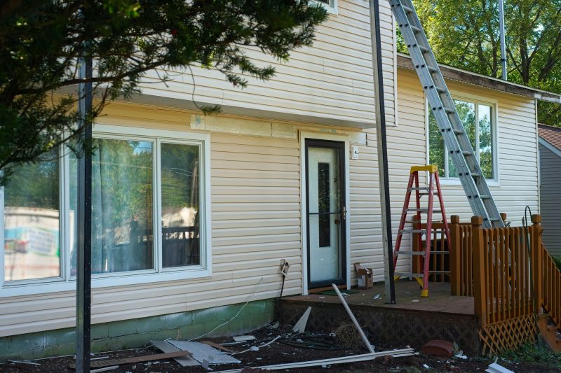 Vinyl Siding Repair Step 1